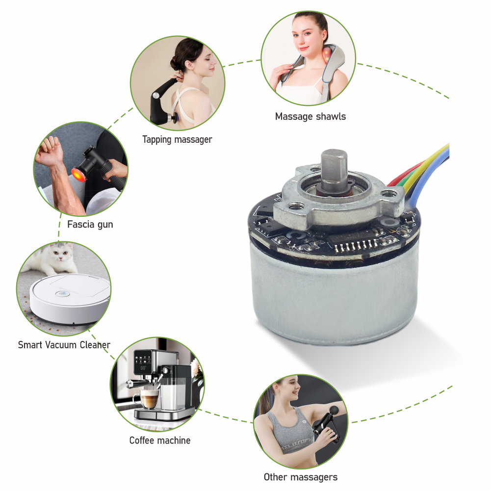 Innovative IE3 Brushless Motor with 12v for High-End Engineering Tools