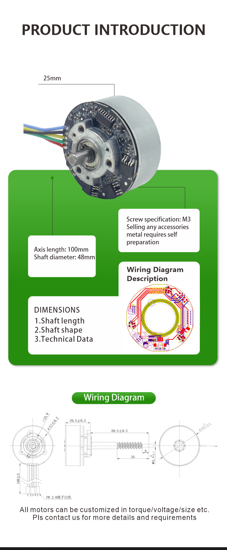 brushless dc motor detail 3