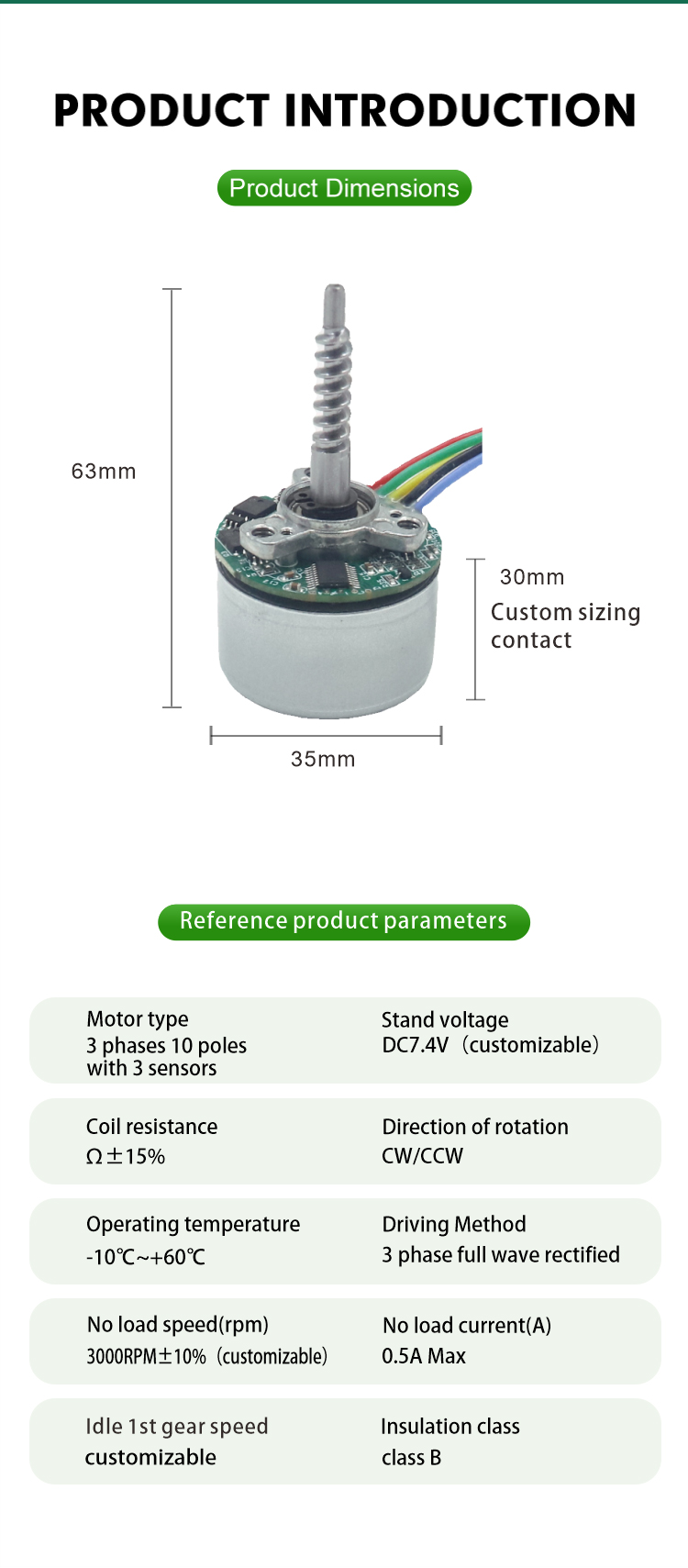 Brushless DC Motor View 4
