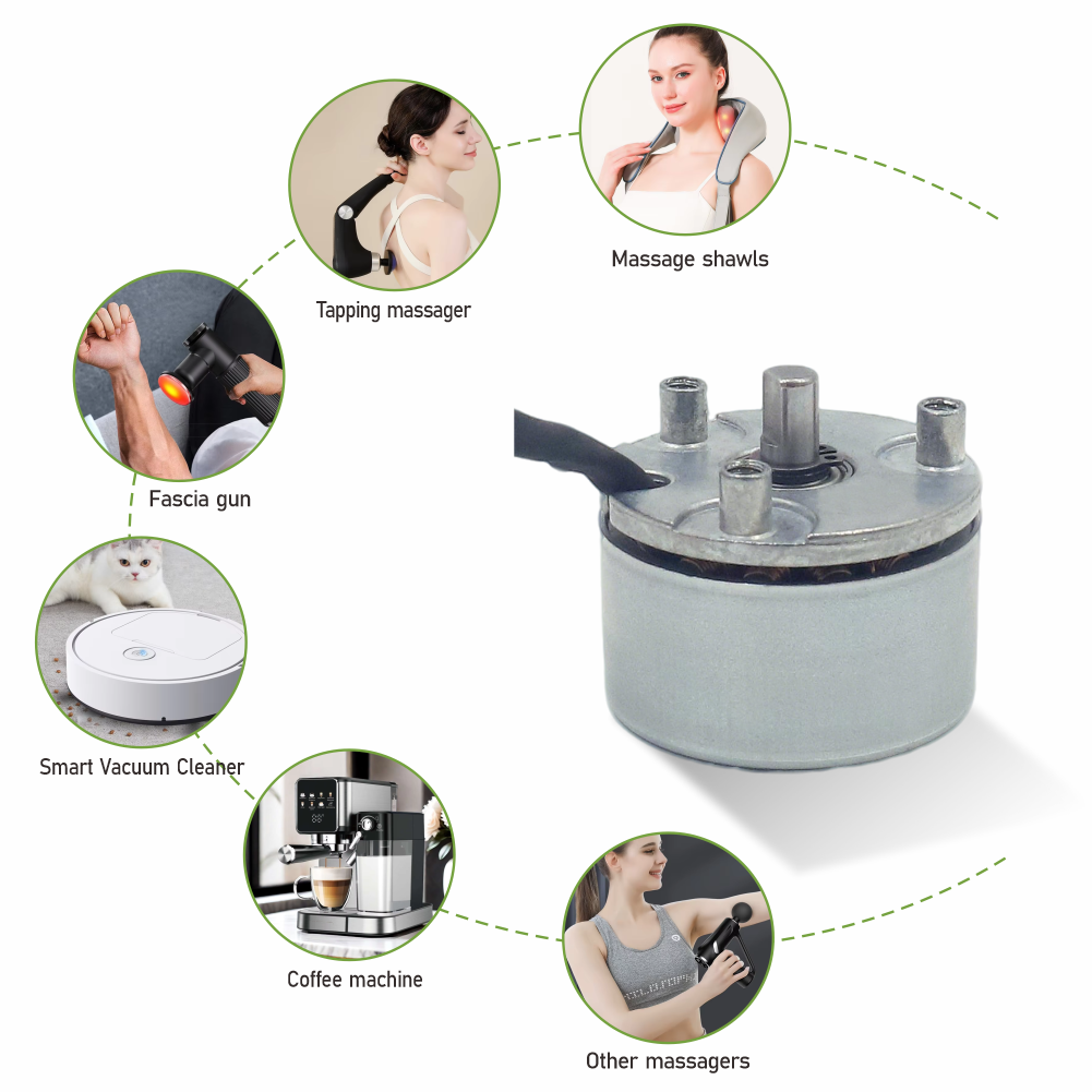 JIQIANG Ultra Quiet 12V 0.25A MAX BLDC Motor with  Bearings and Long Service Life
