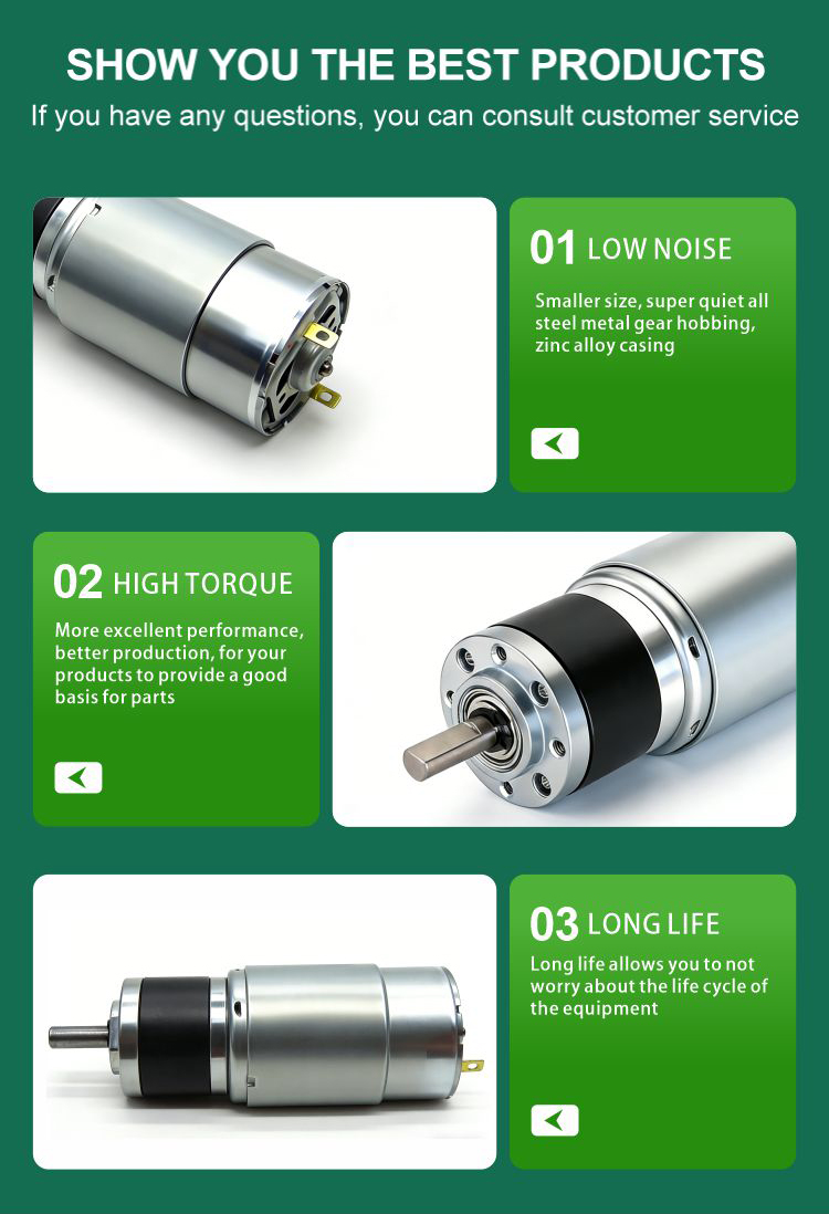 DC Planetary Gear Motor structure