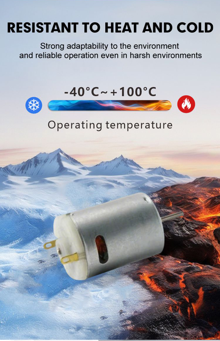 JQBL-385SA Brush DC Motor detail 5