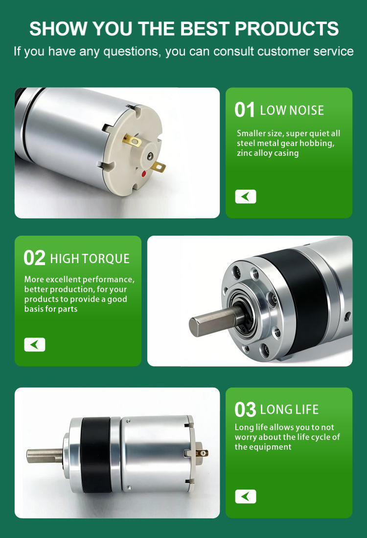 Planetary Gear Motor Feature 8