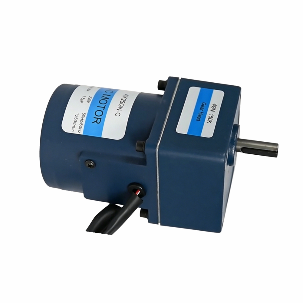 Waterproof Single Phase AC Gear Motor With Permanent Magnet Construction for Industrial Automation Systems