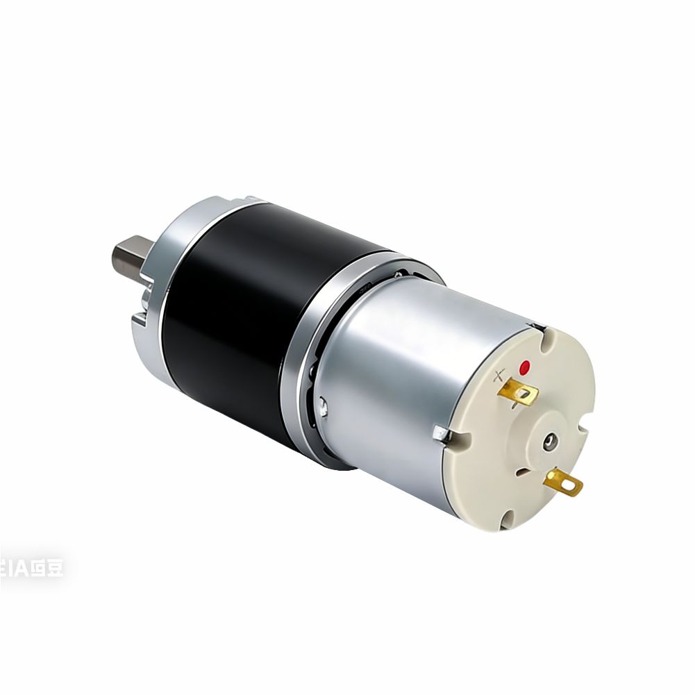 High-Efficiency Operating Temperature -40℃~100℃ DC Brush Planetary Motor for Telecommunication Base Stations