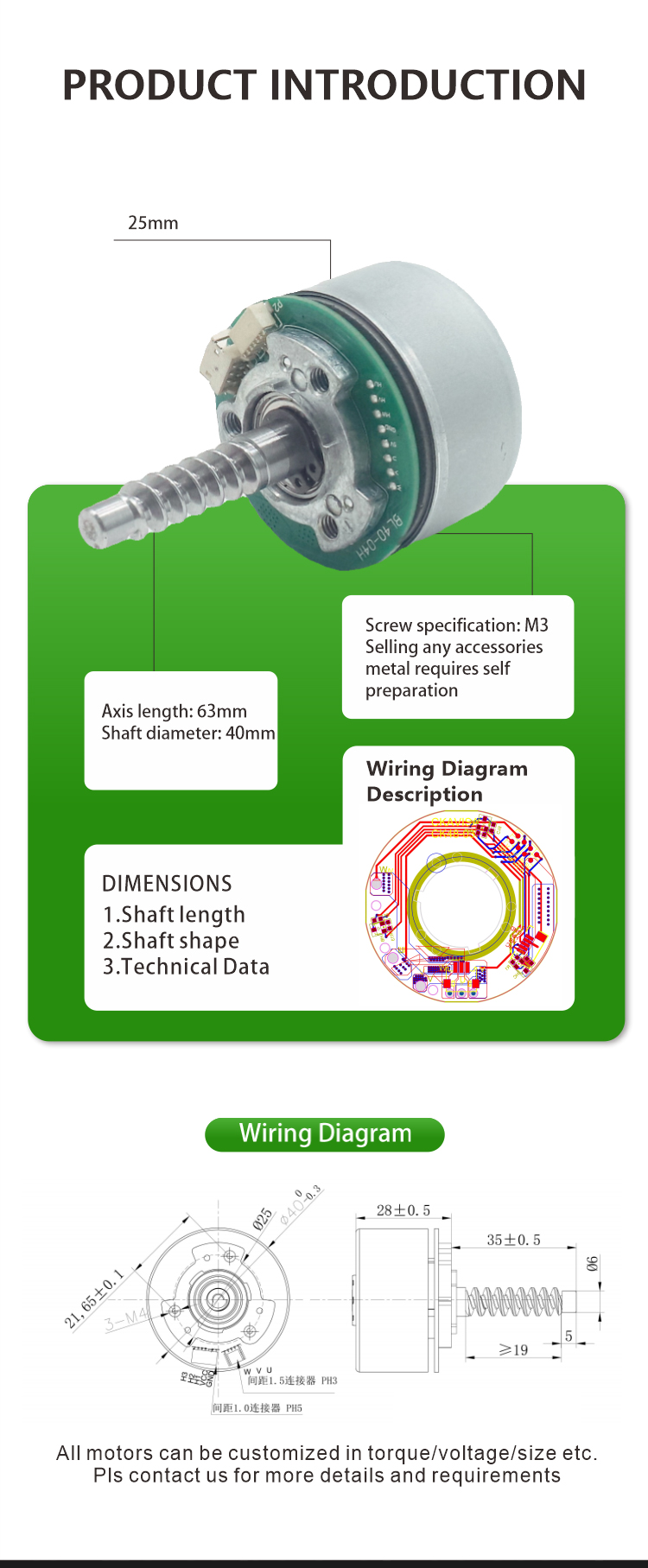 brushless dc motor detail 3