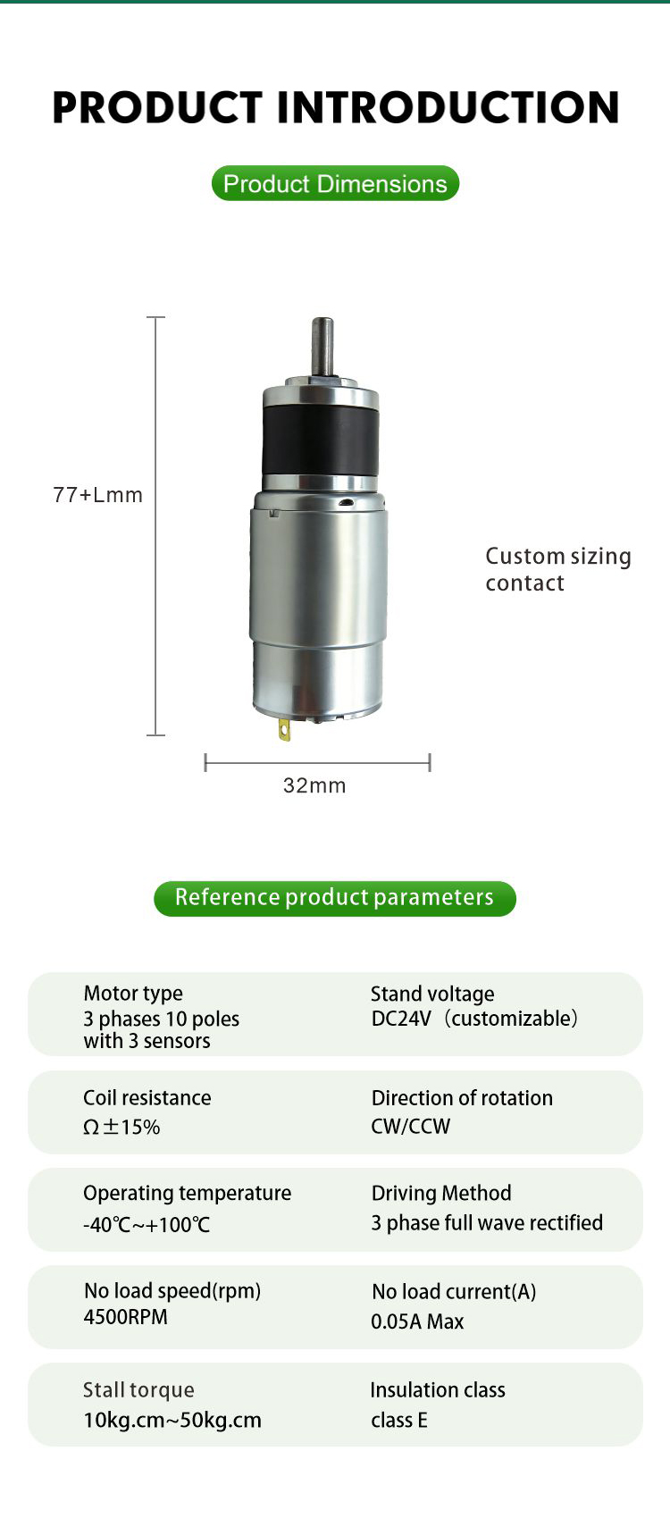 DC Planetary Gear Motor manufacturing