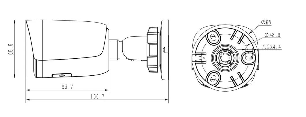 Camera Dimensions