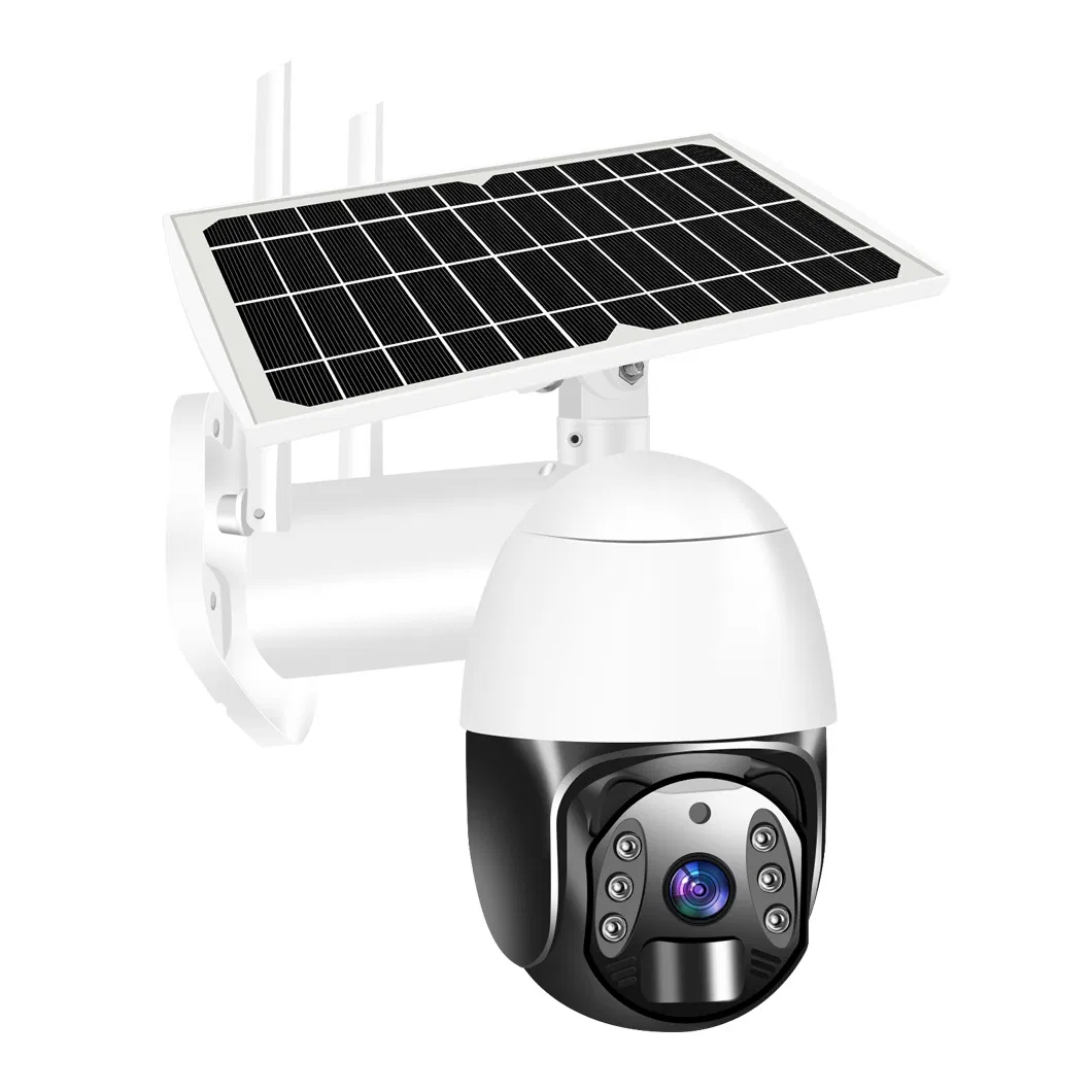 3MP PIR Tuya 4G/Wireless WiFi Outdoor Waterproof Solar PTZ CCTV Security IP Battery Camera