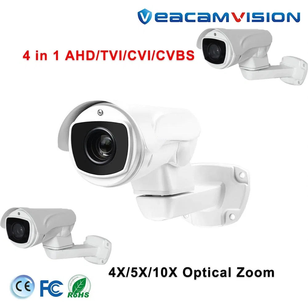 2024 PTZ Hik Dahua HD Analog Camera with 10X Optical Zoom