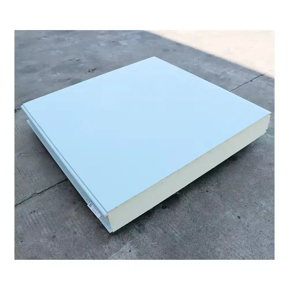 Tseason PU/PUR/PIR/Puf Roof Panel Three Wave-Hidden Screw Sandwich Panel for Workshop/Warehouse Roofing Board for Sale