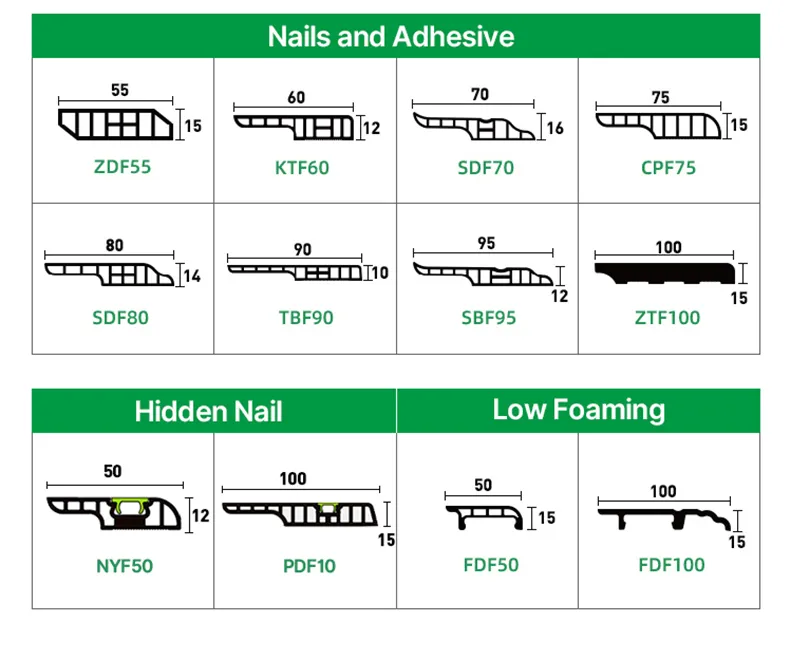 PVC Baseboard Showcase 6