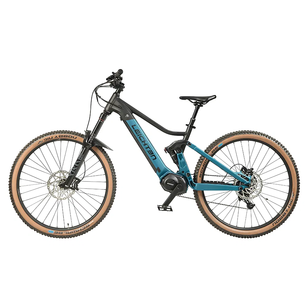 Bafang MID Motor E Bike Electric Mountain Bicycle 48V 15ah Hidden Battery E-Bike 250W 11 Speed Ebike MTB Full Suspension