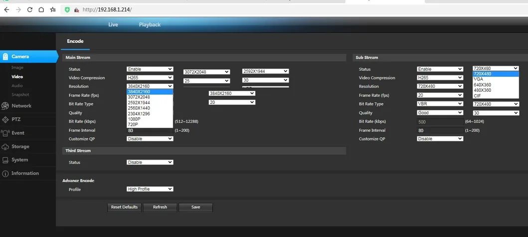 Remote View Interface
