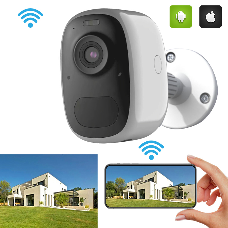 4MP HD Battery Powered Smart WiFi IP Camera