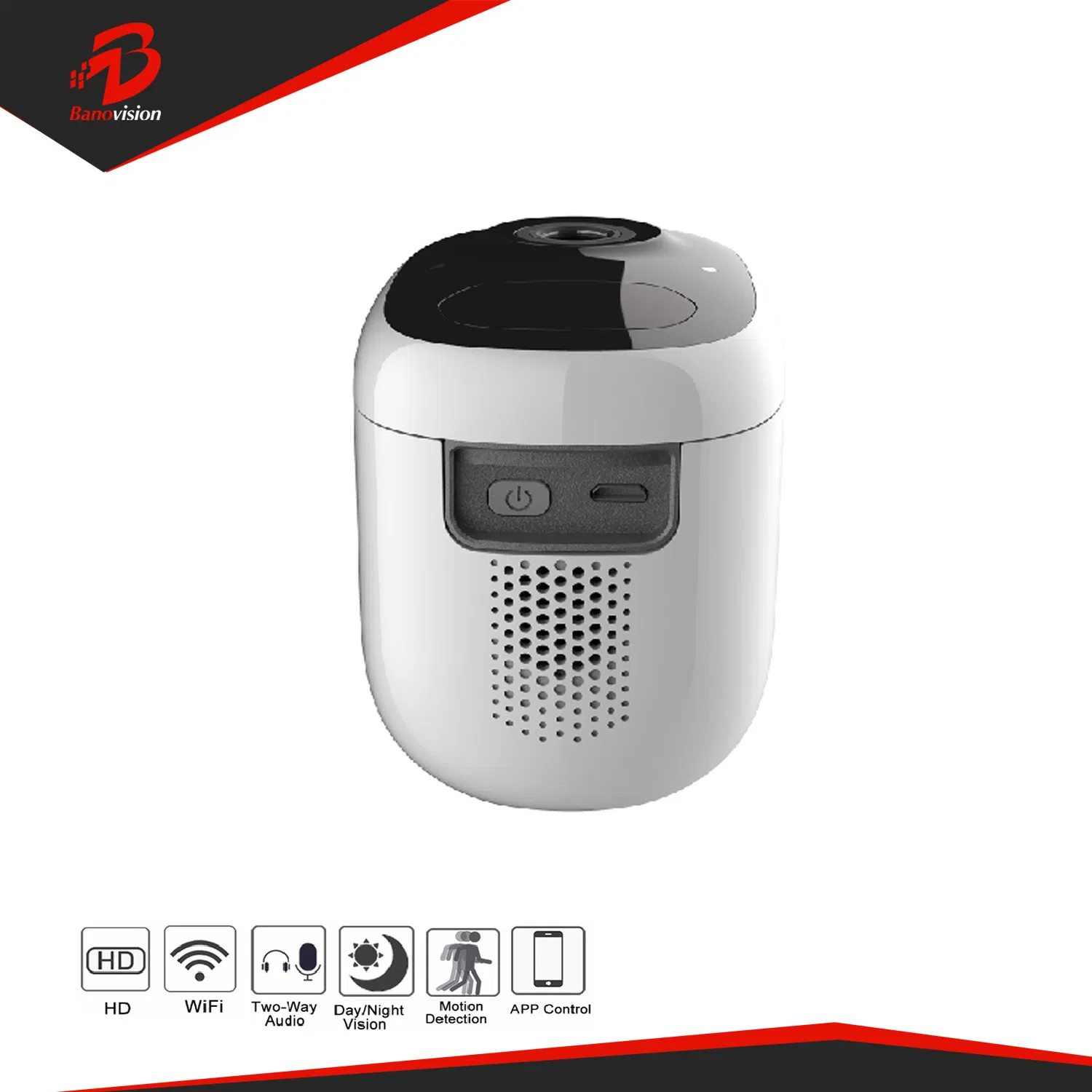 Smart WiFi Solar Powered 3MP Battery IP Security 2 Way Audio CCTV Camera