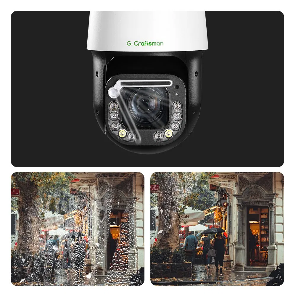 Ga-Pm3X25D-M5s 5MP Sony335 Security 25X Zoom PTZ CCTV IP Camera Outdoor Two Way Audio SD Card Slot Auto Tracking