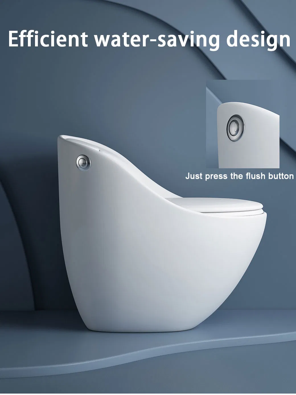 One Piece Toilet View 6