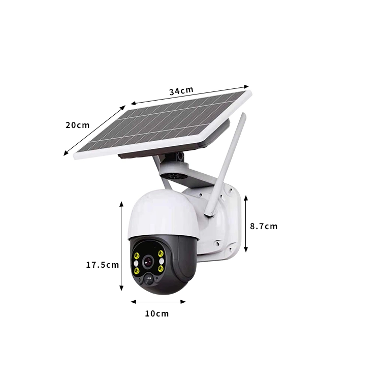 Home Security System P2p Waterproof 1080P Battery Powered Solar WiFi Camera