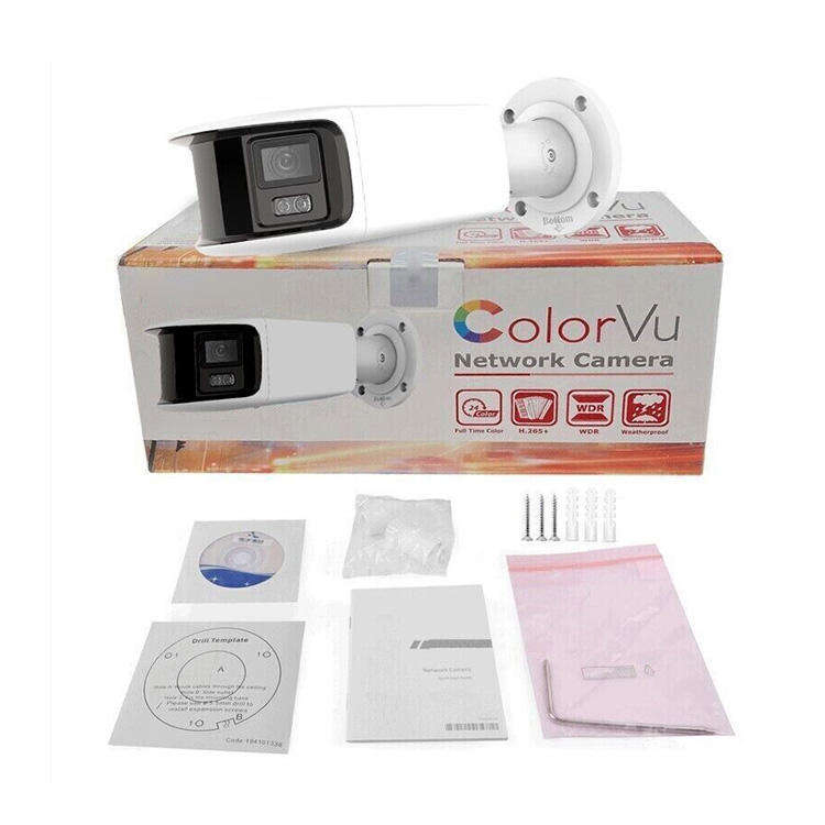 Hikvision Original 4MP Panorama Color Vu Ds-2CD2t47g2p-Lsu/SL Fixed Bullet Network Camera with Outdoor Night Vision CMOS No Reviews Yet