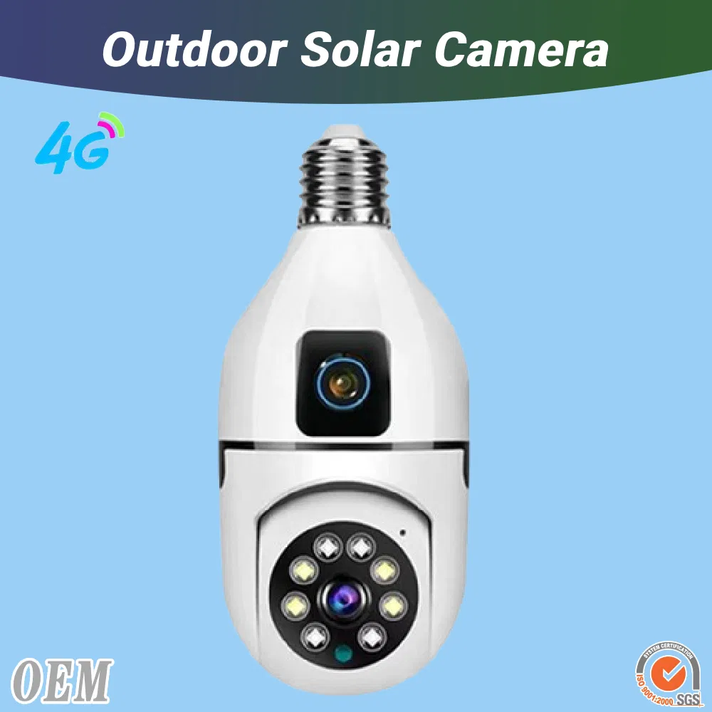 360-Degree Panoramic CCTV Fisheye Bulb WiFi Home Security IP Camera