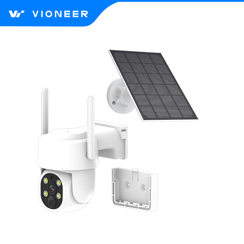 Vioneer Smart 4MP 30X Optical Zoom Solar Power PTZ 4G WiFi Camera