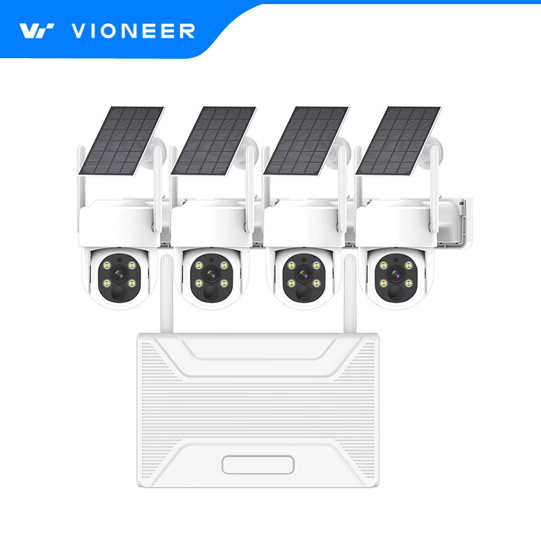 Vioneer Smart 4MP 30X Optical Zoom Solar Power PTZ 4G WiFi Camera