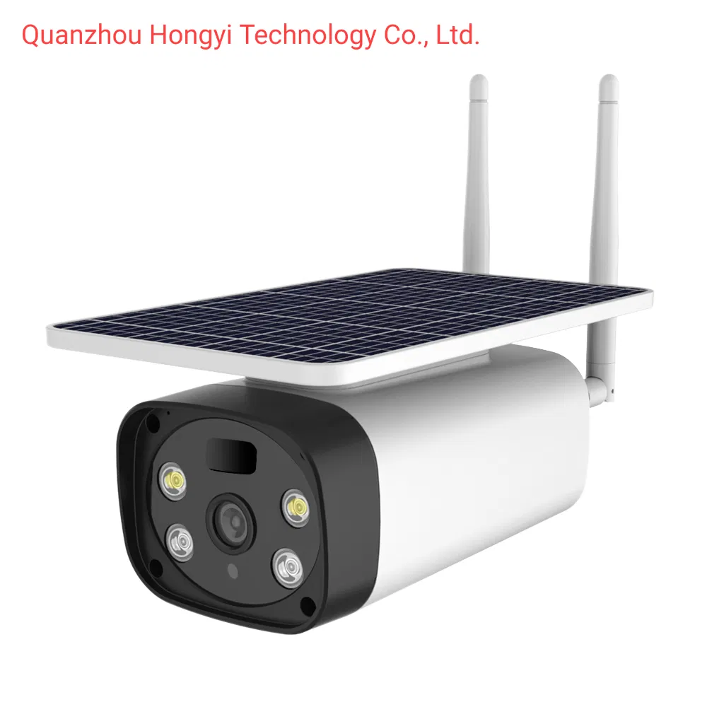 Solar Power IP Camera Wireless WiFi Family Security Two Way Audio CCTV Security Tuya Outdoor Solar Powered CCTV 4G IP Camera