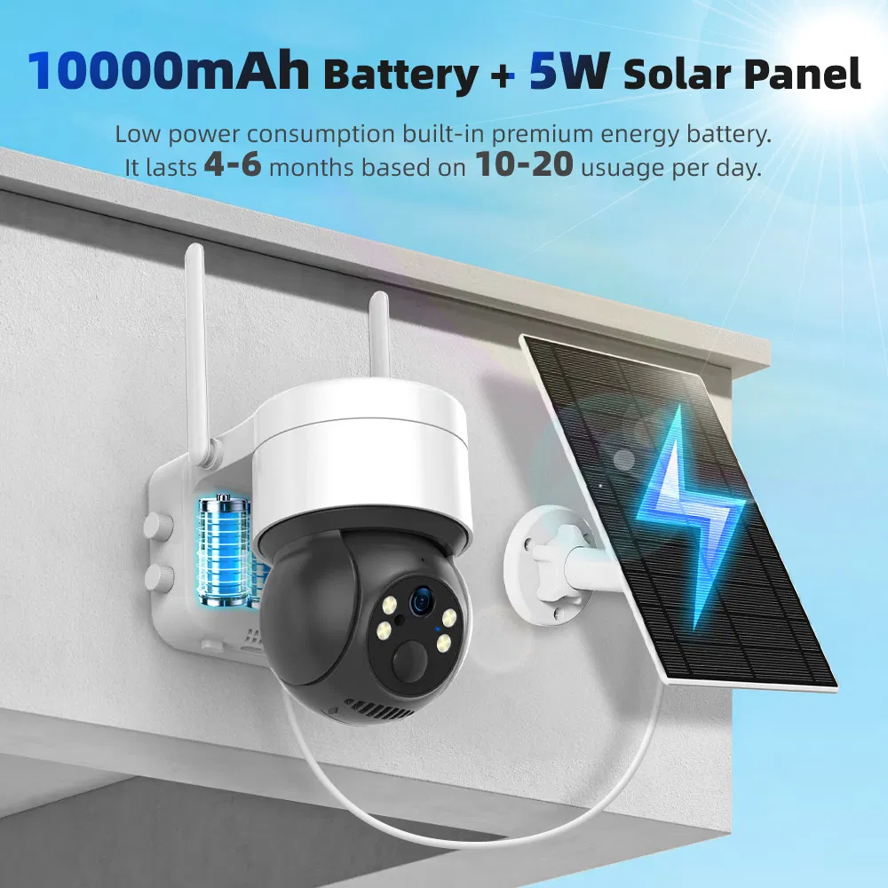 Solar 4G PTZ Camera View 1