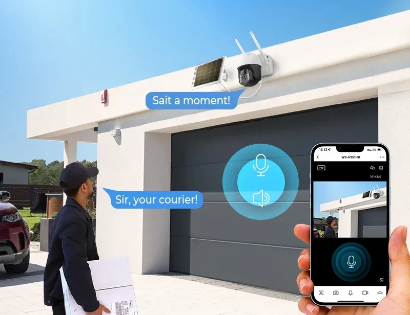 Two-Way Audio SD/Cloud Storage