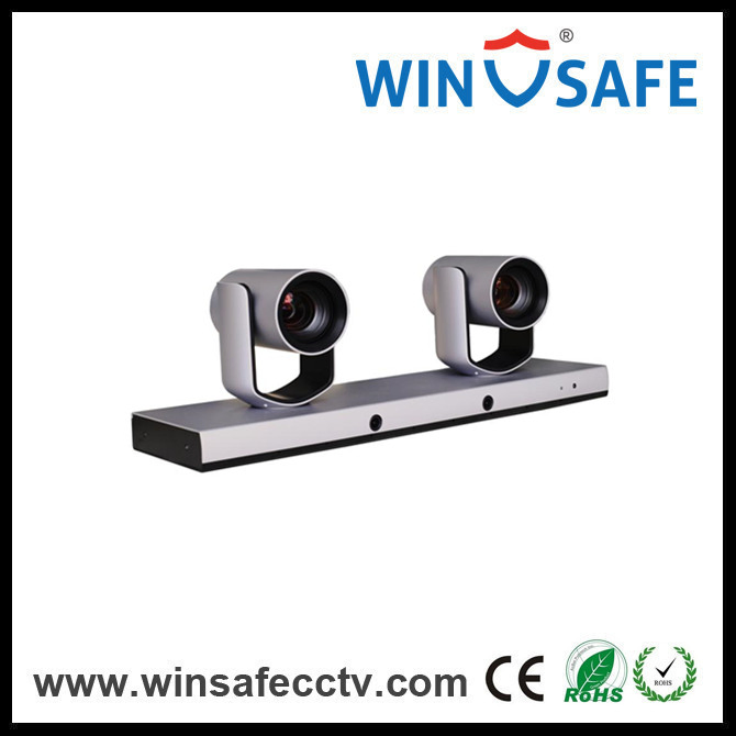 Full HD Dual Lens 12X Optical Zoom Speaker Tracking PTZ Video Conference Camera