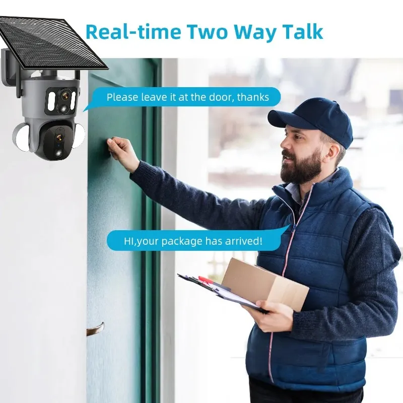 8MP Solar Camera View 5