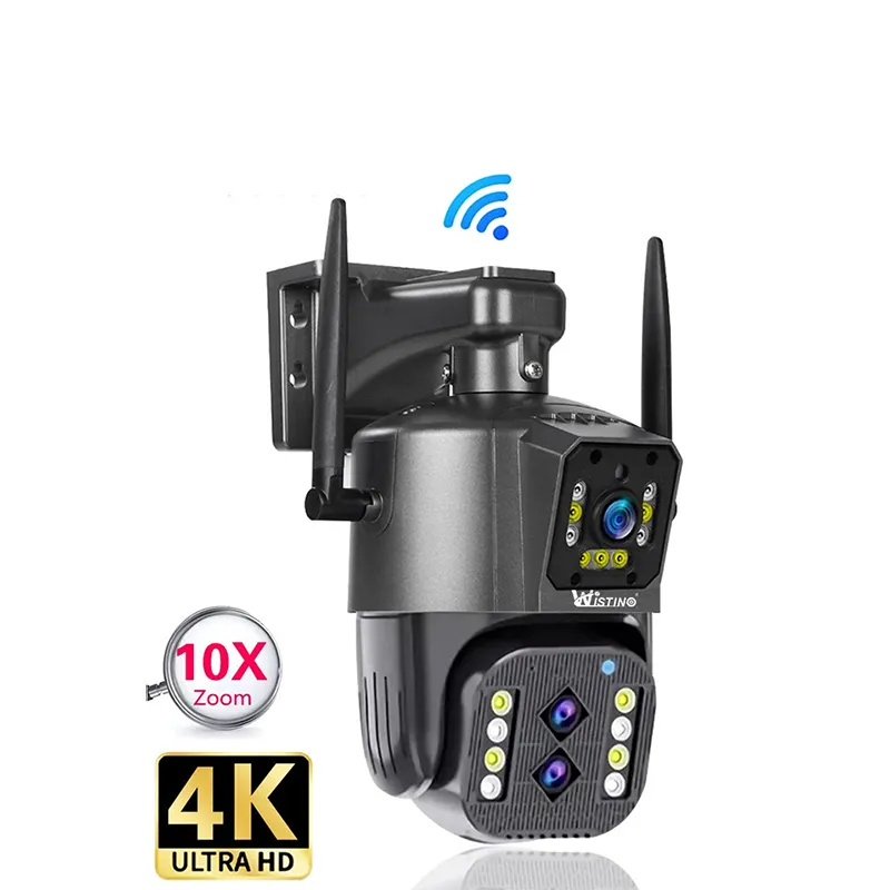 Dual Lens Network Camera Zoom PTZ 8