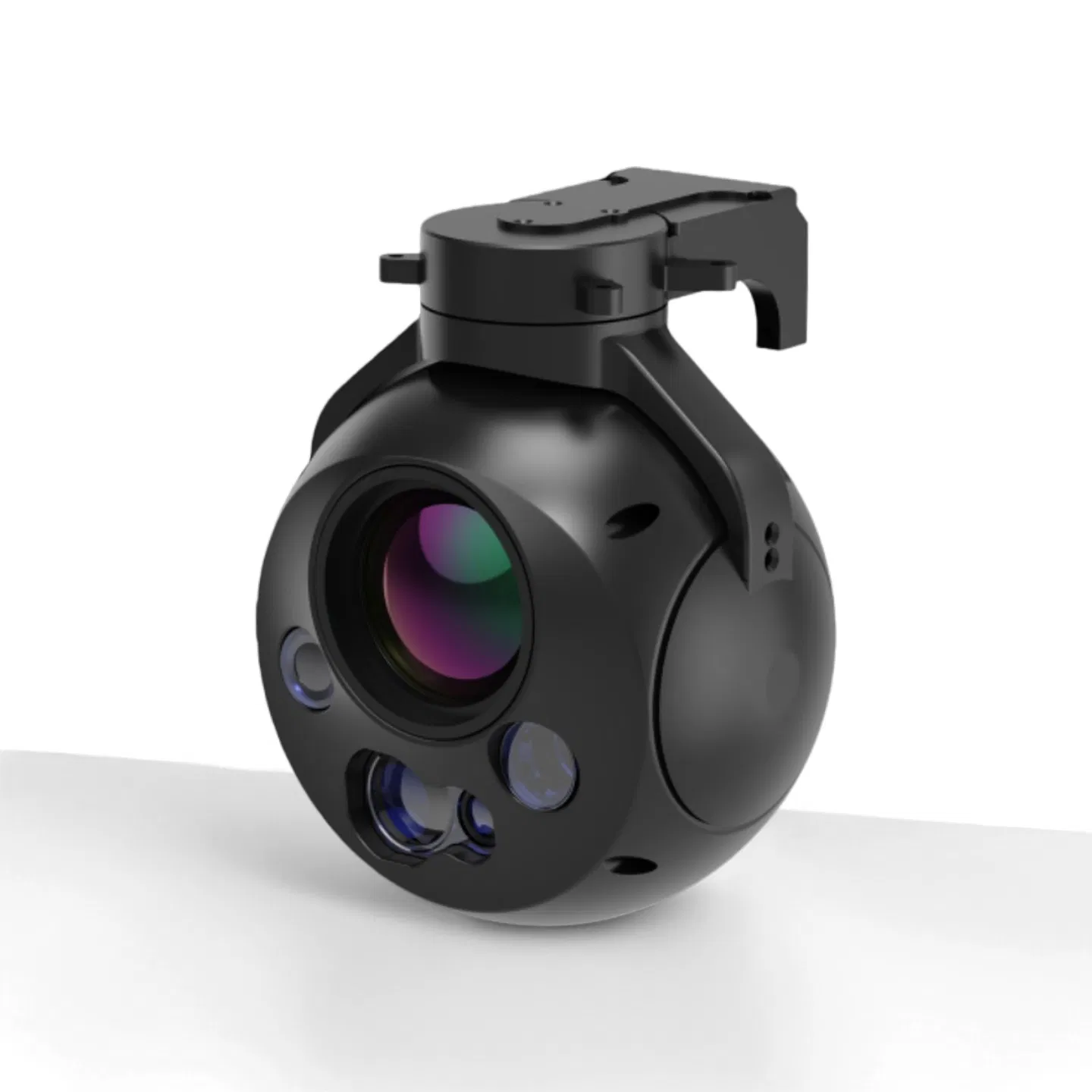 High Resolution High Frame Rate HD 1080P 4K 8mm 25mm 35mm PTZ IP Gimbal with Gyro Stabilized Imaging and Laser Optical Zoom Mini Security Flir Thermal Camera