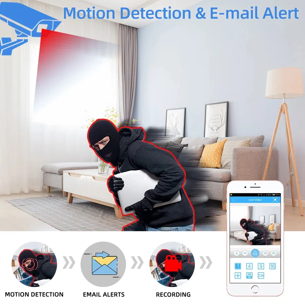 4G Metal Bullet Cam Outdoor Security Protection CCTV Video Surveillance Camera Motion Detection Smart Life Home Small Wholesale Aluminum Case 3.6mm Fixed Lens