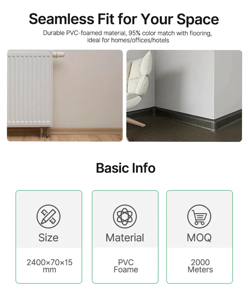 PVC Baseboard Showcase 1