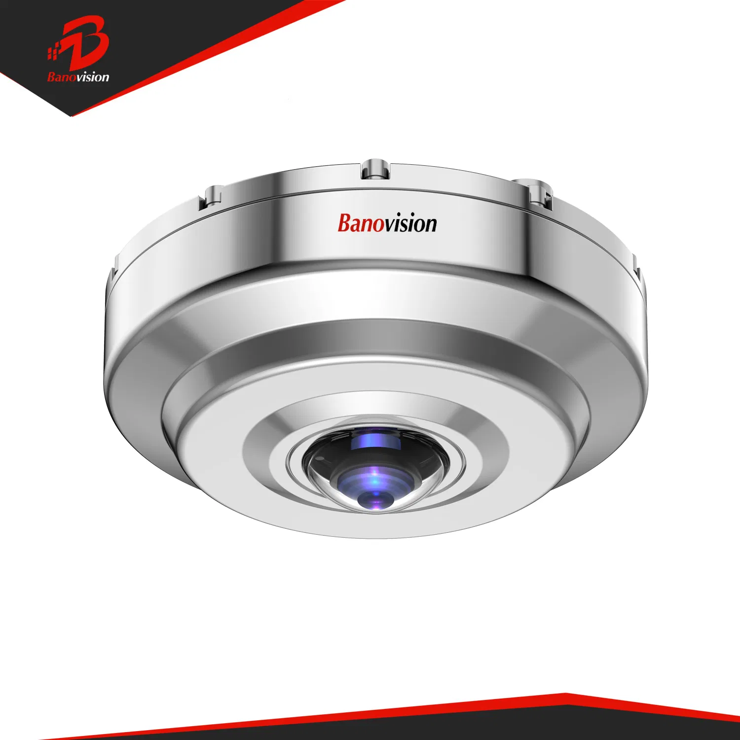 Security Explosion Proof IP68 5MP Fisheye Panoramic Network CCTV Camera