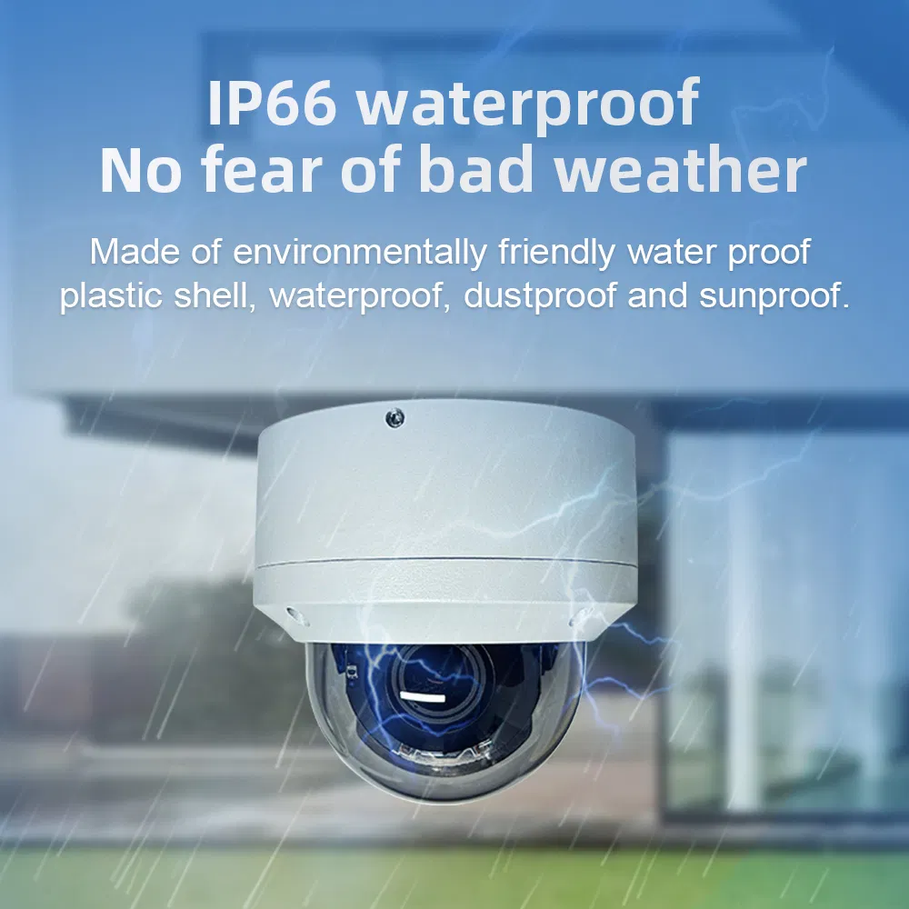 5MP 5X Zoom PTZ IP Poe Camera Long Range Waterproof IR OSD Outdoor CCTV Security Network Camera Dome
