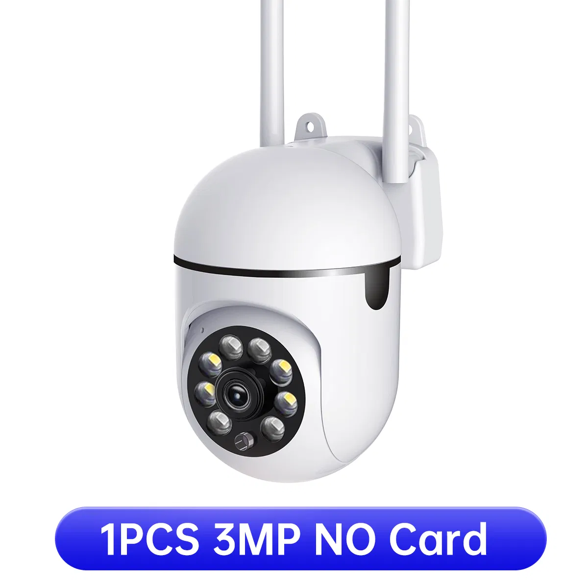 2MP Pan-Tilt WiFi Security Camera with Two-Way Audio and Night Vision Capabilities. CCTV Camera