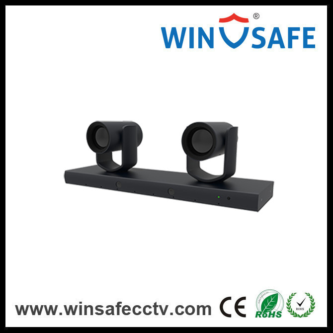 Full HD Dual Lens 12X Optical Zoom Speaker Tracking PTZ Video Conference Camera