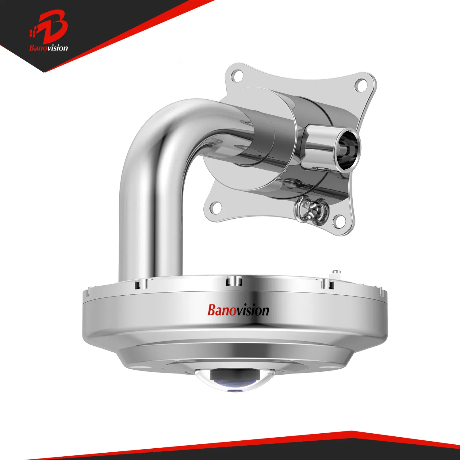 Security Explosion Proof IP68 5MP Fisheye Panoramic Network CCTV Camera