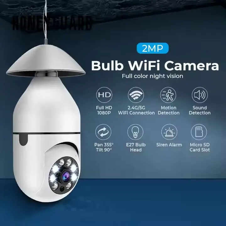 WiFi Light Bulb Camera Feature 1