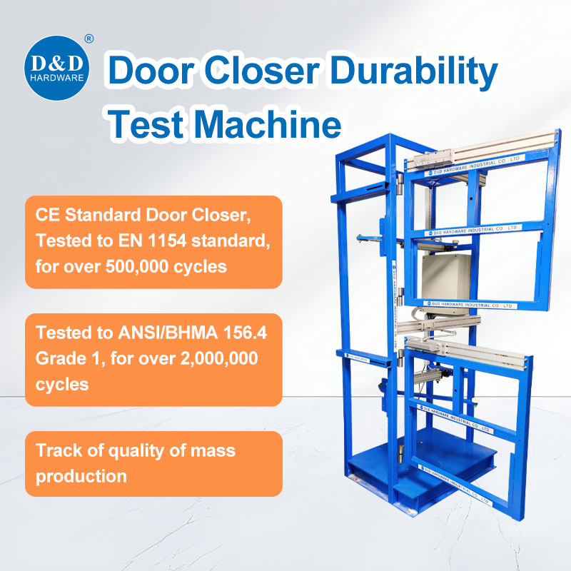 CE UL Fire Rated Automatic Aluminum Hidden Hardware Heavy Duty Back Check Hold Open Overhead Hydraulic Sliding Spring Residential Surface Mounted Door Closer