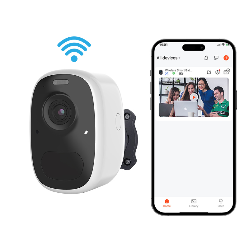 4MP HD Battery Powered Smart WiFi IP Camera