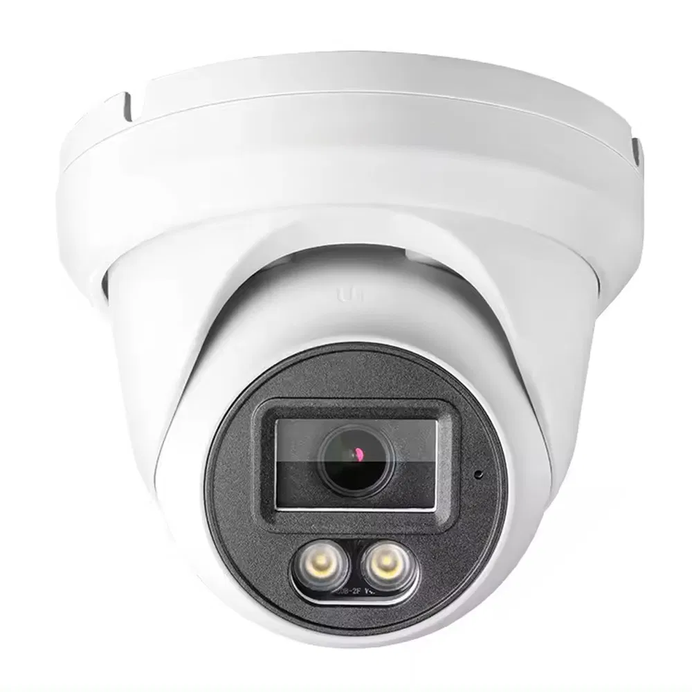 Sony Starlight 2/5/8MP Dome Network Camera Colorful Night Vision Security Camera Dark Fighter Full Color Human Detection Poe