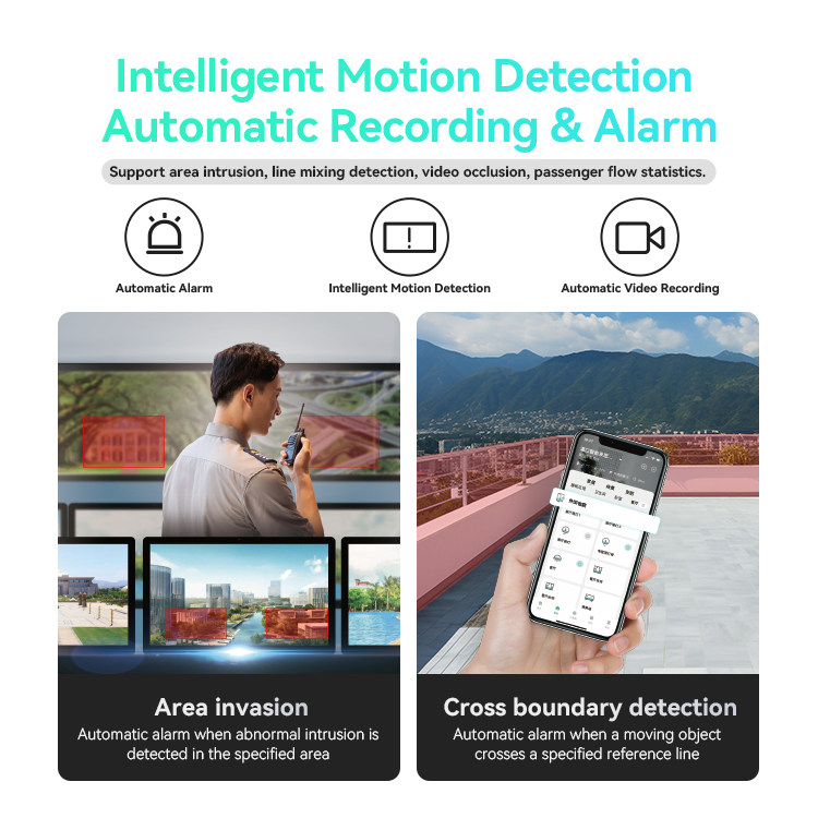 Leelen 2MP IP Security Cameras Surveillance System Supports Storage Card IP63 Waterproof Outdoor Night Vision Security PTZ Camera