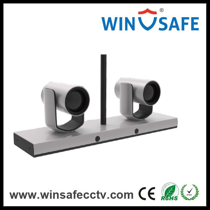 Full HD Dual Lens 12X Optical Zoom Speaker Tracking PTZ Video Conference Camera