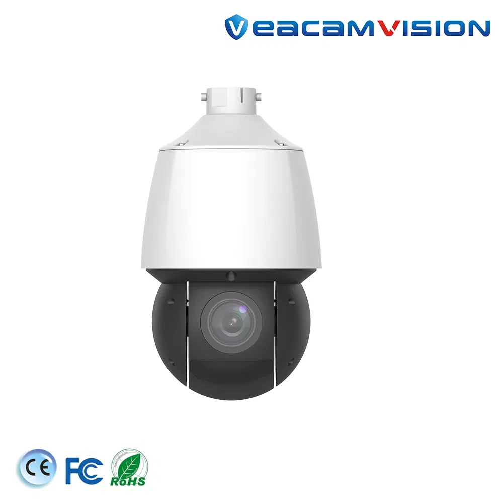 Ultra-Low Illumination Triple Streams WDR CCTV Dome Camera IP67 Ik10 4MP 25X Optical Zoom High Speed PTZ Camera with RS485 BNC Linkage Tracking Function