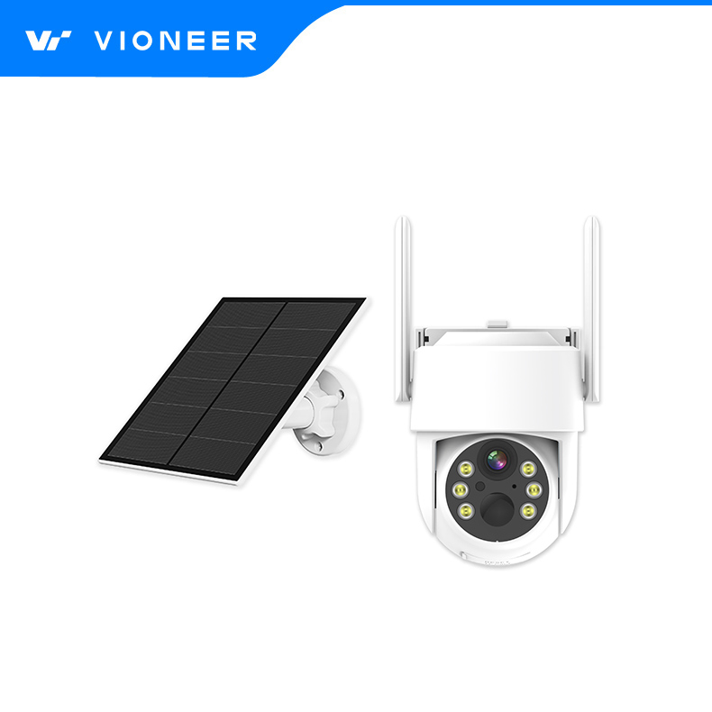 Vioneer Smart 4MP 30X Optical Zoom Solar Power PTZ 4G WiFi Camera