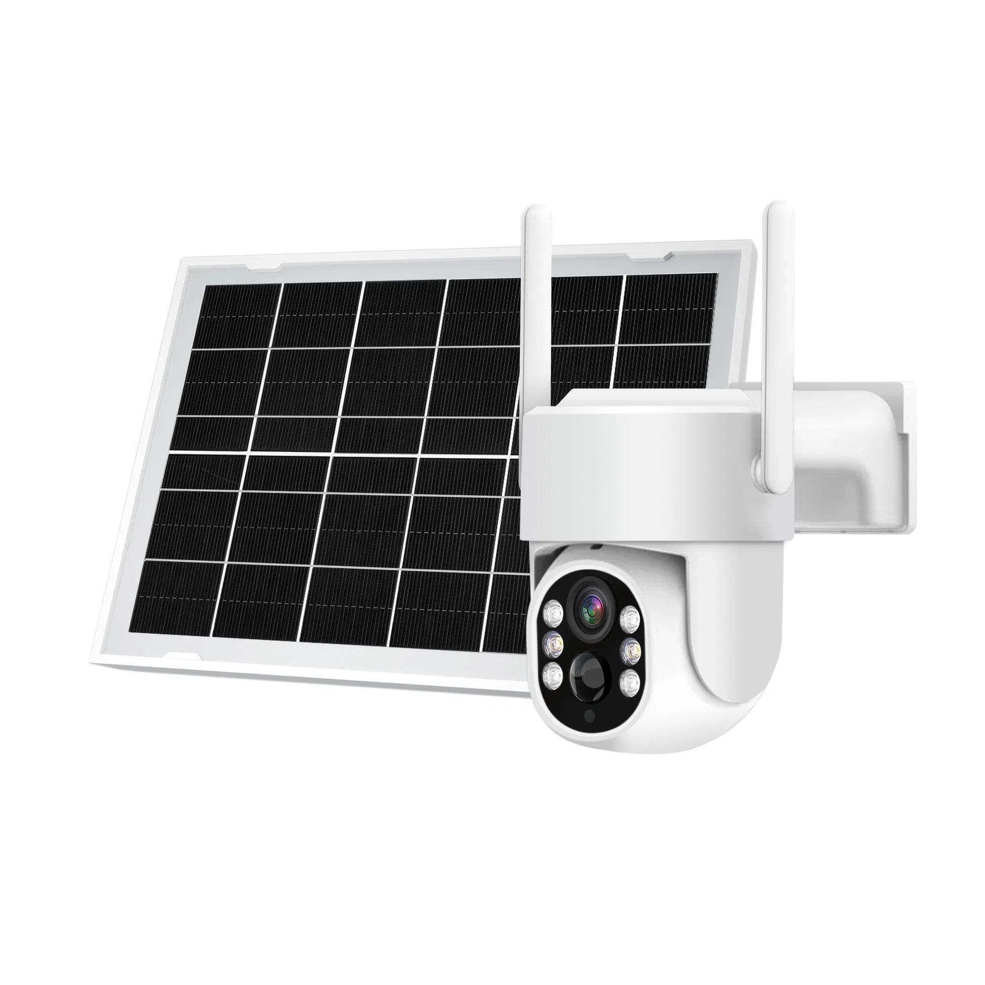 4G LTE Outdoor Powered Cellular Security WiFi PTZ SIM Card Solar Camera Solar Powered Wireless Security Camera